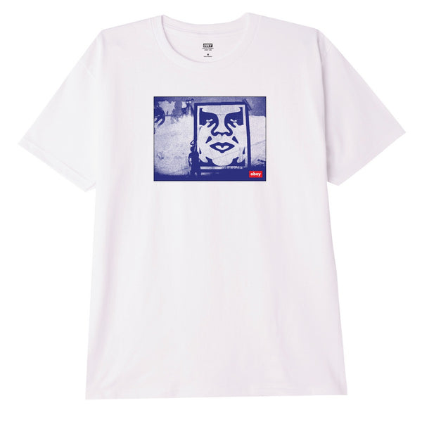 OBEY NEW YORK PHOTO CLASSIC TEES WHITE