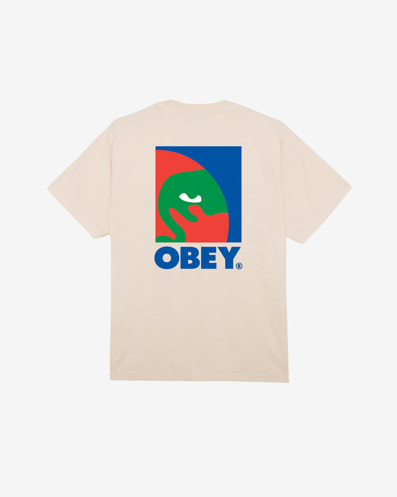 OBEY CIRCULAR ICON - HEAVY WEIGHT CLASSIC BOX TEES SAGO | OBEY Clothing